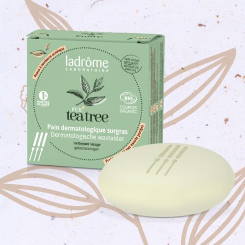 Pain dermatologique surgras visage au tea tree