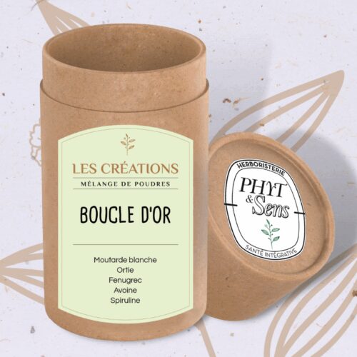 boucle d'or en poudre par Caroline Gayet