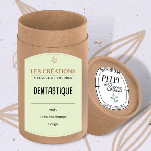 dentastique en poudre par Caroline Gayet