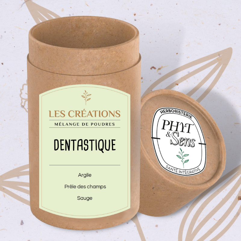 dentastique en poudre par Caroline Gayet