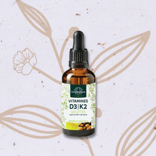 Vitamine K2 et D3 en gouttes