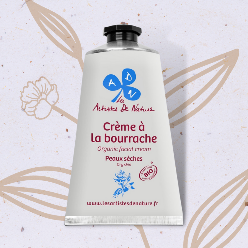 Crème visage à la Bourrache erboristerie Phyt et Sens Caroline Gayet