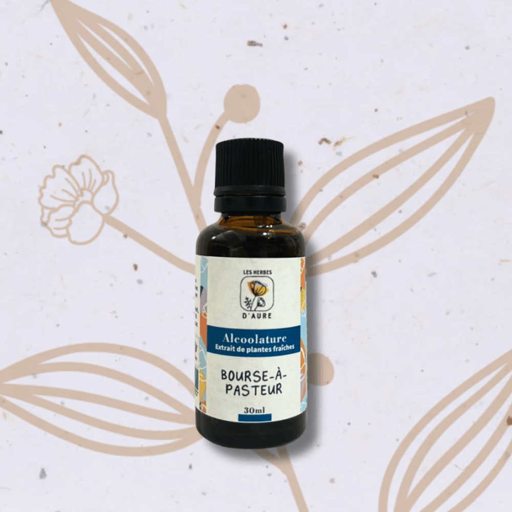 Bourse à pasteur en Teinture mère (Les herbes d'Aure)