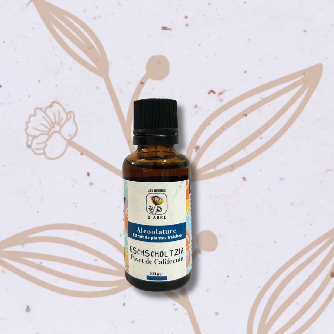 Pavot de Californie en Teinture mère (Les herbes d'Aure)