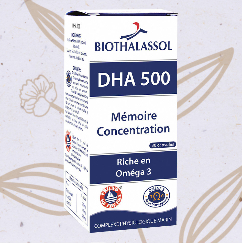 Oméga3 DHA500 en capsules