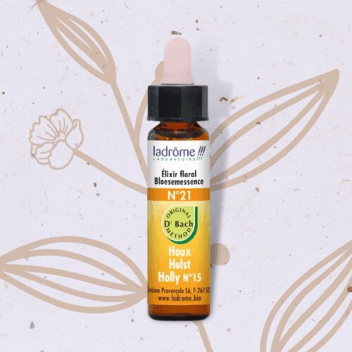 Houx n°21 - Holly Fleur de Bach n°15