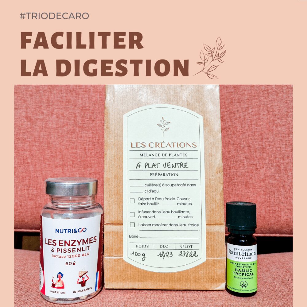 Trio - Faciliter la digestion