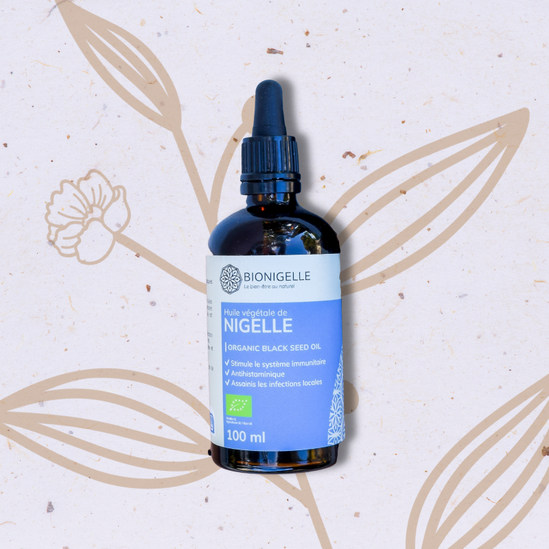 Nigelle en huile alimentaire