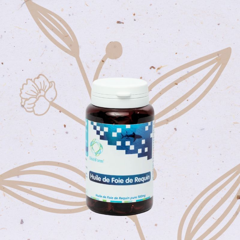 Huile de foie de requin en capsules