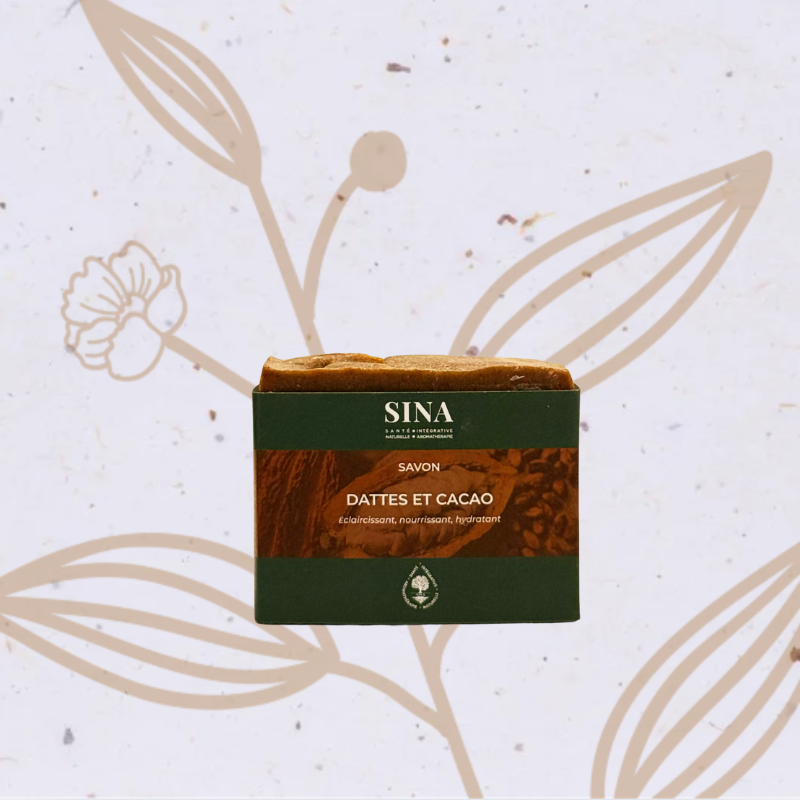Savon aux Dattes & au cacao (Sina)