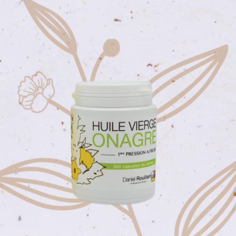 Onagre bio en capsule huileuse (Daniel Rouillard)