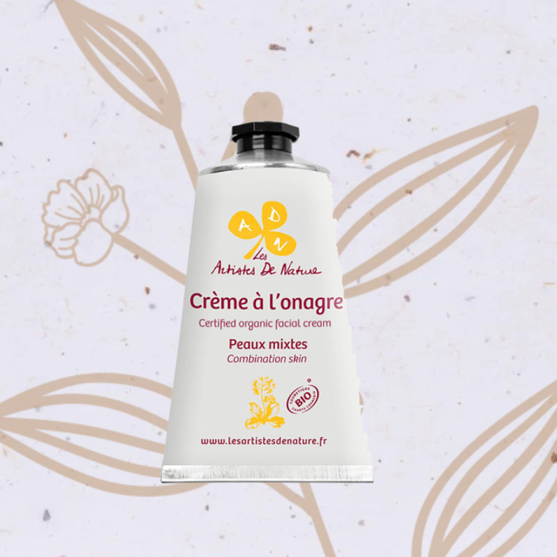 Crème visage à l'onagre (Artistes de nature)